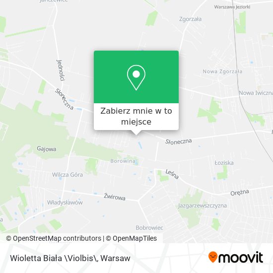 Mapa Wioletta Biała \Violbis\