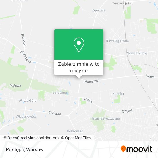 Mapa Postępu