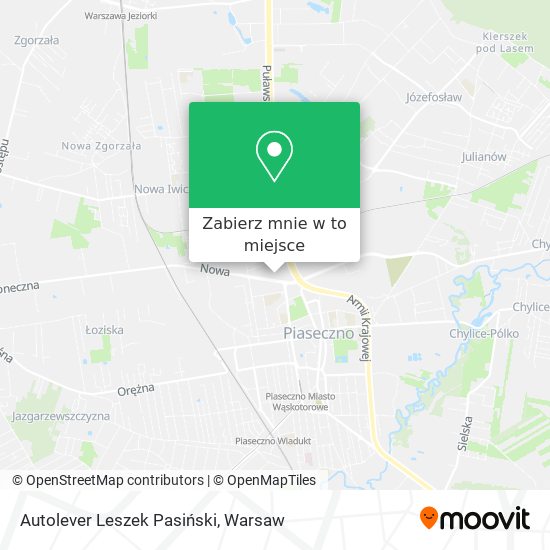 Mapa Autolever Leszek Pasiński