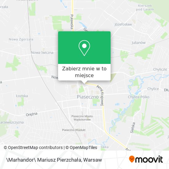 Mapa \Marhandor\ Mariusz Pierzchała