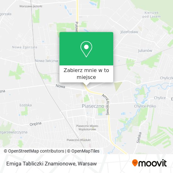 Mapa Emiga Tabliczki Znamionowe