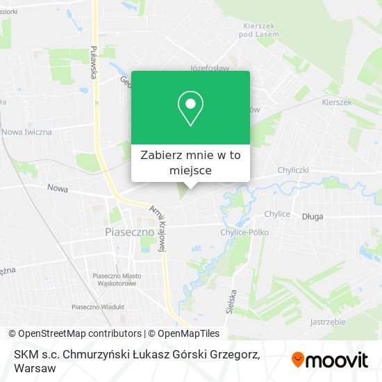 Mapa SKM s.c. Chmurzyński Łukasz Górski Grzegorz