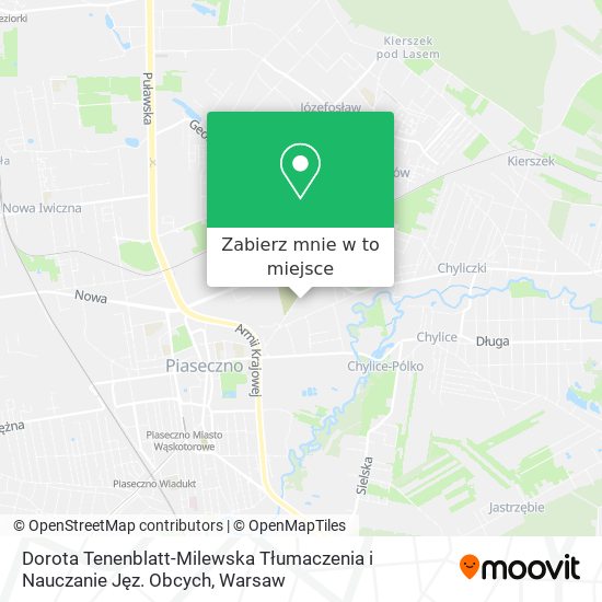 Mapa Dorota Tenenblatt-Milewska Tłumaczenia i Nauczanie Jęz. Obcych