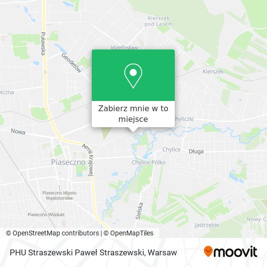 Mapa PHU Straszewski Paweł Straszewski