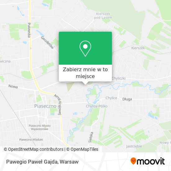 Mapa Pawegio Paweł Gajda