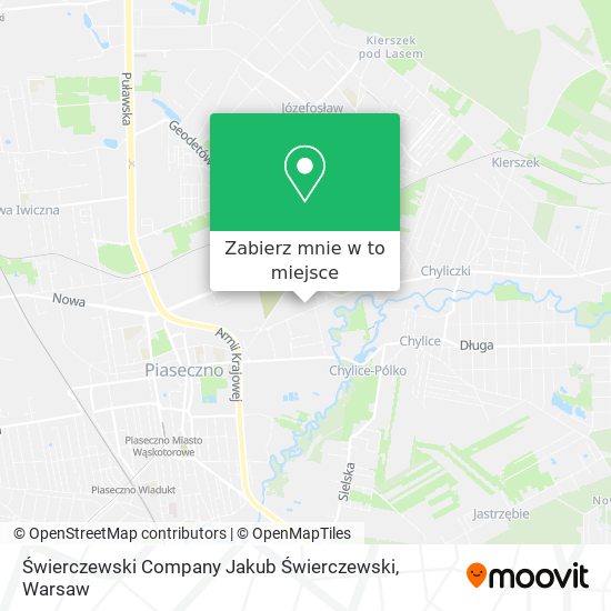 Mapa Świerczewski Company Jakub Świerczewski