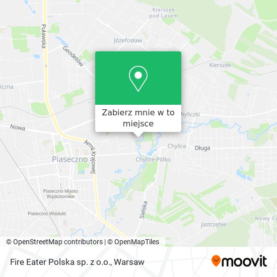 Mapa Fire Eater Polska sp. z o.o.