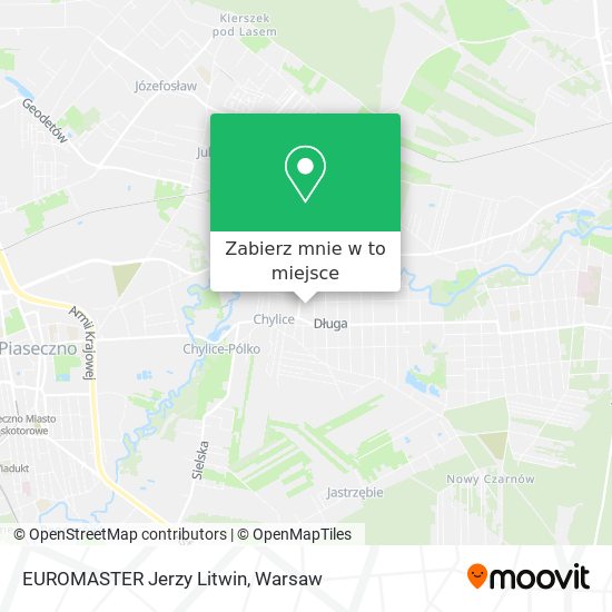 Mapa EUROMASTER Jerzy Litwin