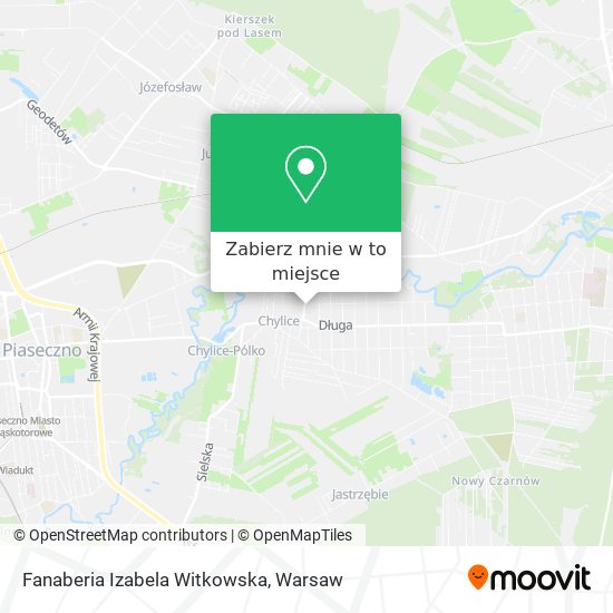 Mapa Fanaberia Izabela Witkowska