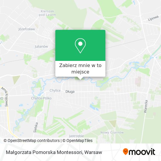 Mapa Małgorzata Pomorska Montessori