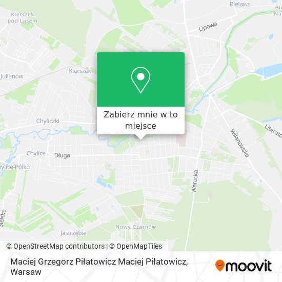 Mapa Maciej Grzegorz Piłatowicz Maciej Piłatowicz