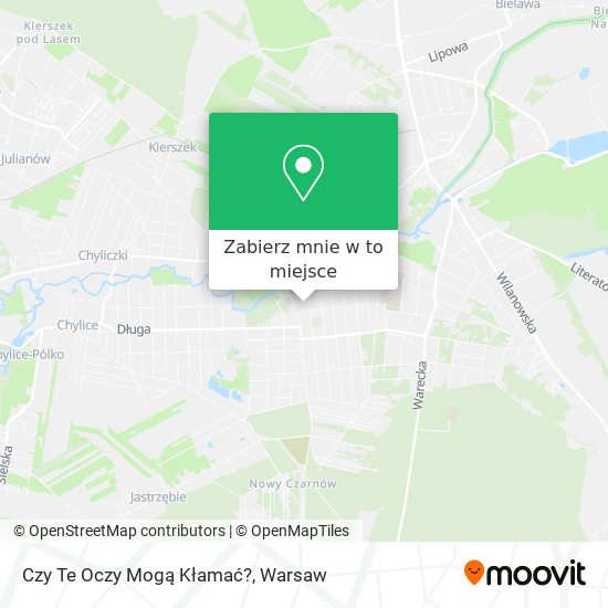 Mapa Czy Te Oczy Mogą Kłamać?