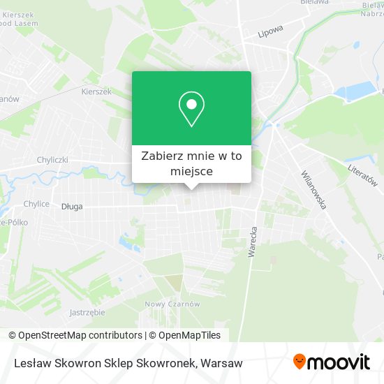 Mapa Lesław Skowron Sklep Skowronek