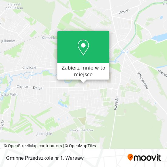 Mapa Gminne Przedszkole nr 1