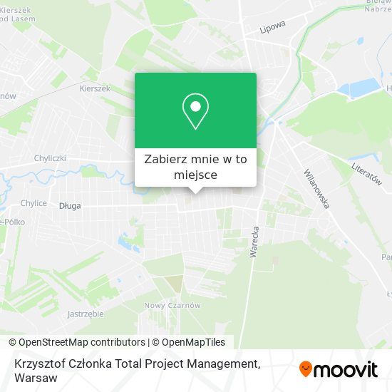 Mapa Krzysztof Członka Total Project Management