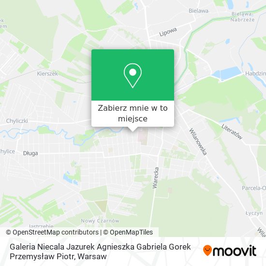 Mapa Galeria Niecala Jazurek Agnieszka Gabriela Gorek Przemysław Piotr