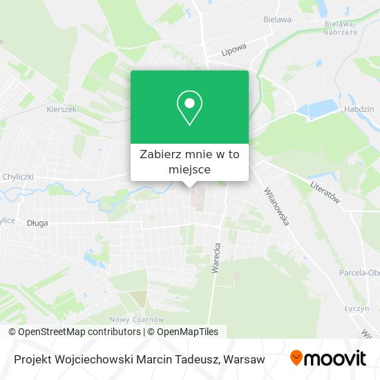 Mapa Projekt Wojciechowski Marcin Tadeusz