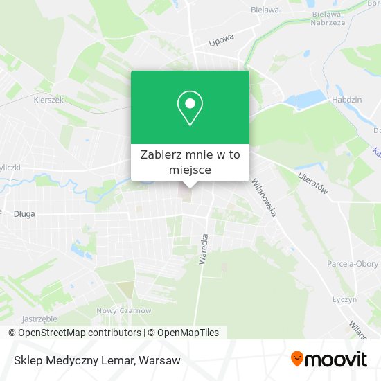 Mapa Sklep Medyczny Lemar