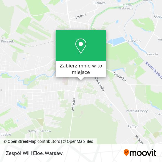 Mapa Zespół Willi Eloe