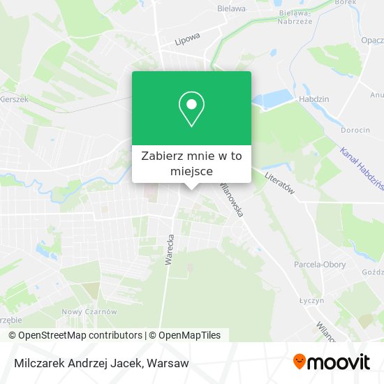 Mapa Milczarek Andrzej Jacek