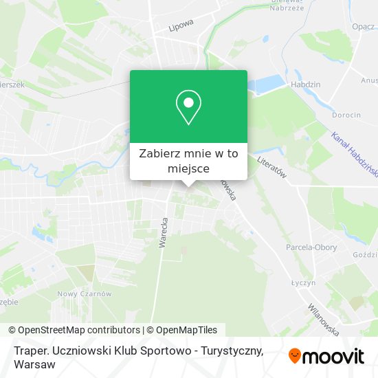 Mapa Traper. Uczniowski Klub Sportowo - Turystyczny