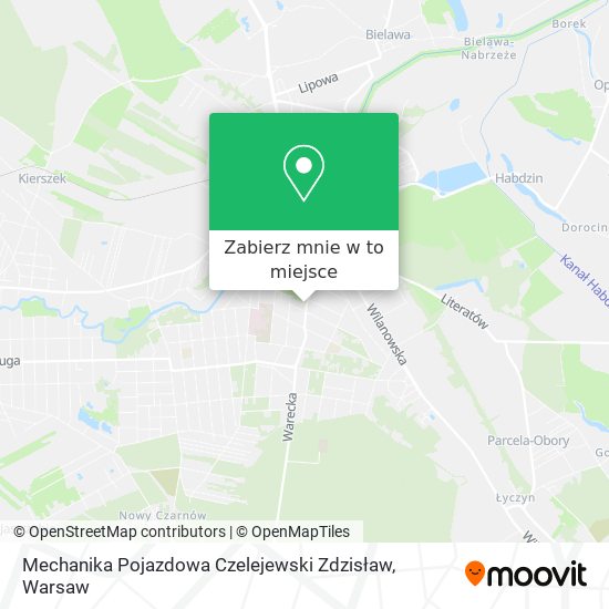 Mapa Mechanika Pojazdowa Czelejewski Zdzisław