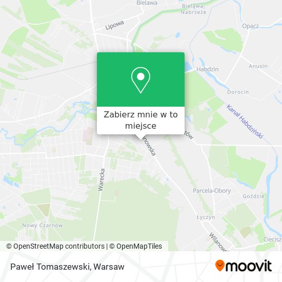 Mapa Paweł Tomaszewski