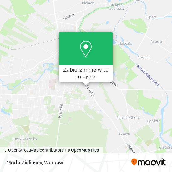 Mapa Moda-Zielińscy