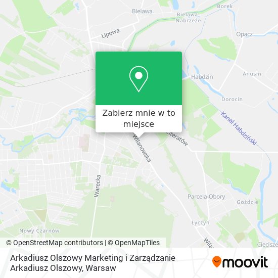 Mapa Arkadiusz Olszowy Marketing i Zarządzanie Arkadiusz Olszowy