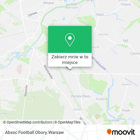 Mapa Abssc Football Obory