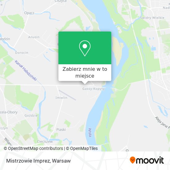 Mapa Mistrzowie Imprez