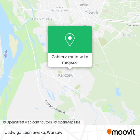 Mapa Jadwiga Leśniewska