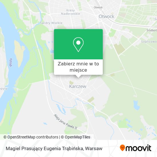 Mapa Magiel Prasujący Eugenia Trąbińska