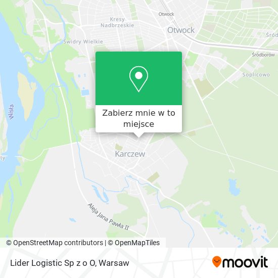 Mapa Lider Logistic Sp z o O