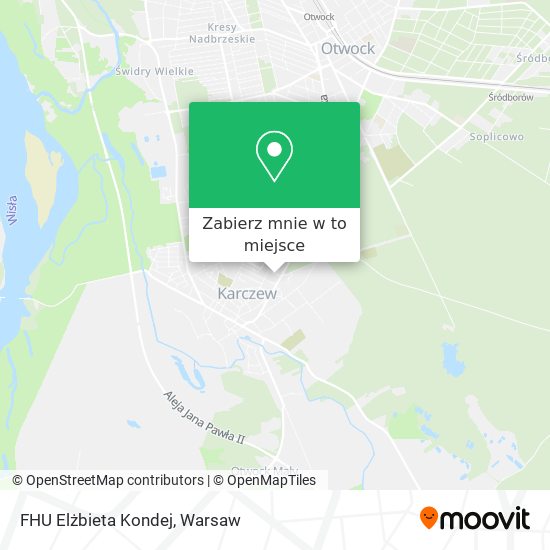 Mapa FHU Elżbieta Kondej