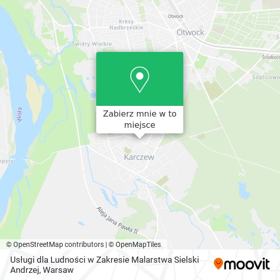 Mapa Usługi dla Ludności w Zakresie Malarstwa Sielski Andrzej