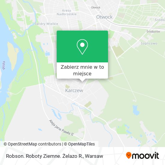 Mapa Robson. Roboty Ziemne. Żelazo R.