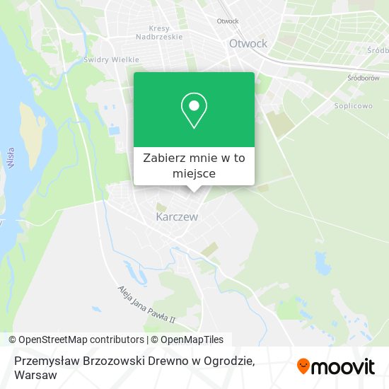 Mapa Przemysław Brzozowski Drewno w Ogrodzie