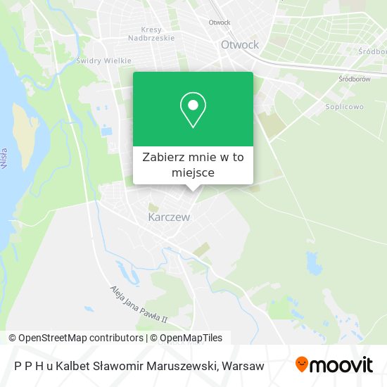 Mapa P P H u Kalbet Sławomir Maruszewski