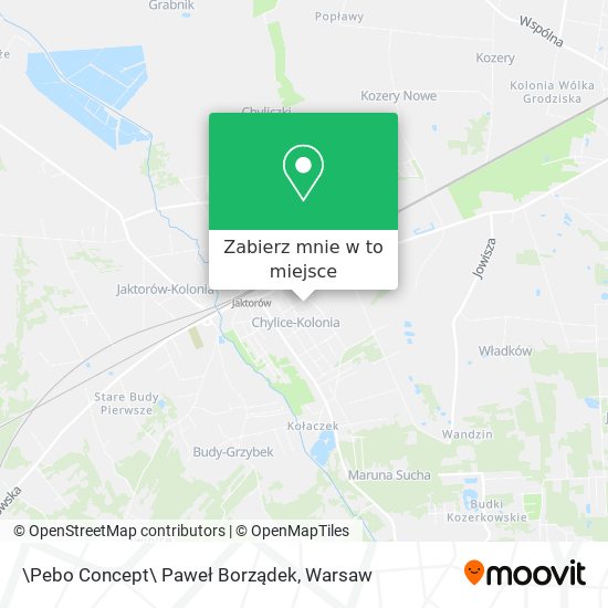 Mapa \Pebo Concept\ Paweł Borządek