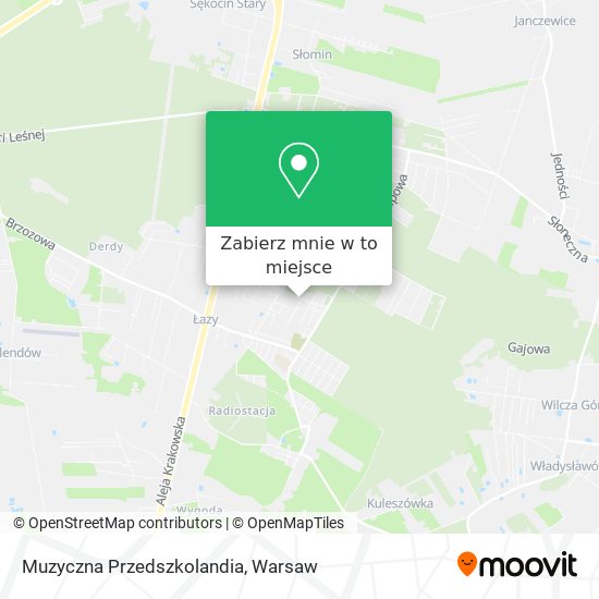 Mapa Muzyczna Przedszkolandia