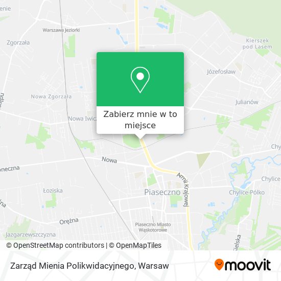 Mapa Zarząd Mienia Polikwidacyjnego