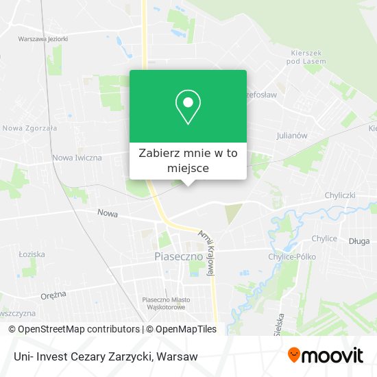 Mapa Uni- Invest Cezary Zarzycki