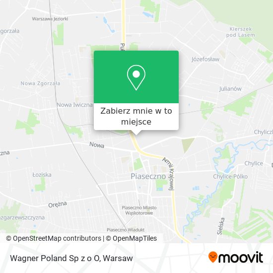 Mapa Wagner Poland Sp z o O