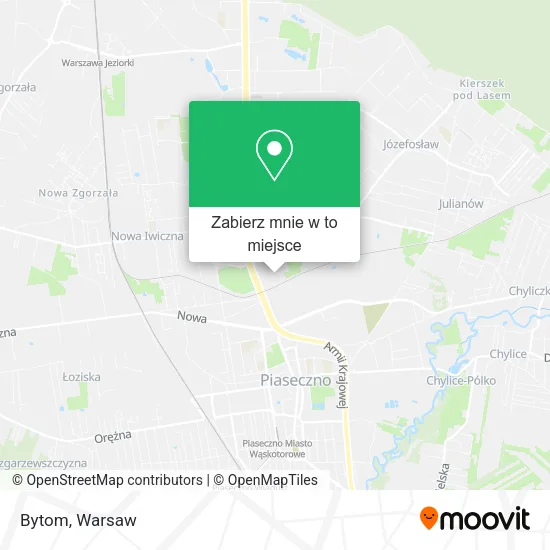 Mapa Bytom