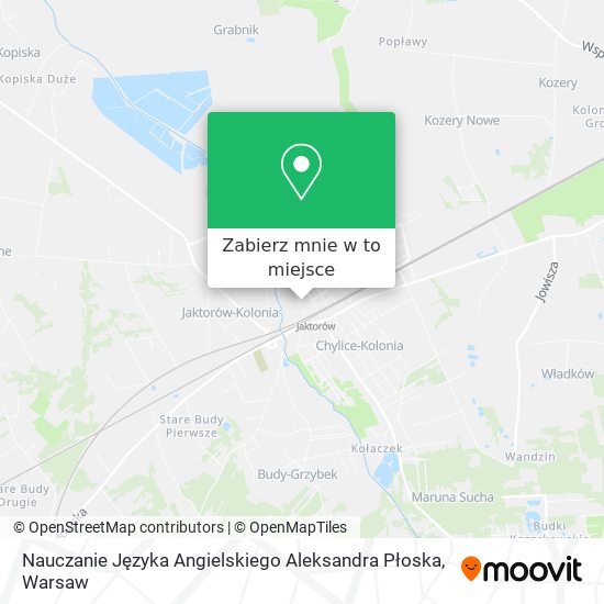 Mapa Nauczanie Języka Angielskiego Aleksandra Płoska