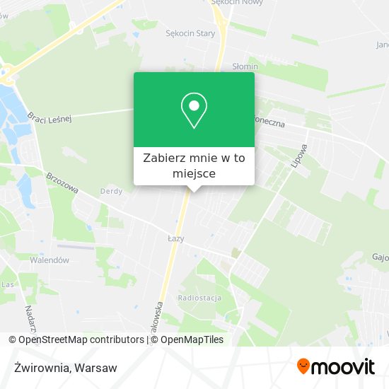 Mapa Żwirownia