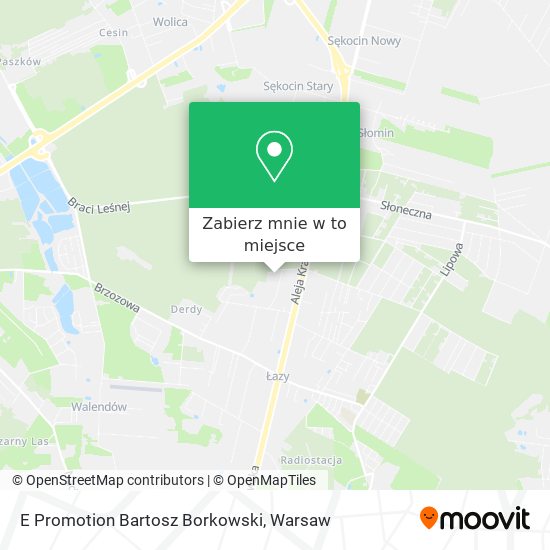 Mapa E Promotion Bartosz Borkowski