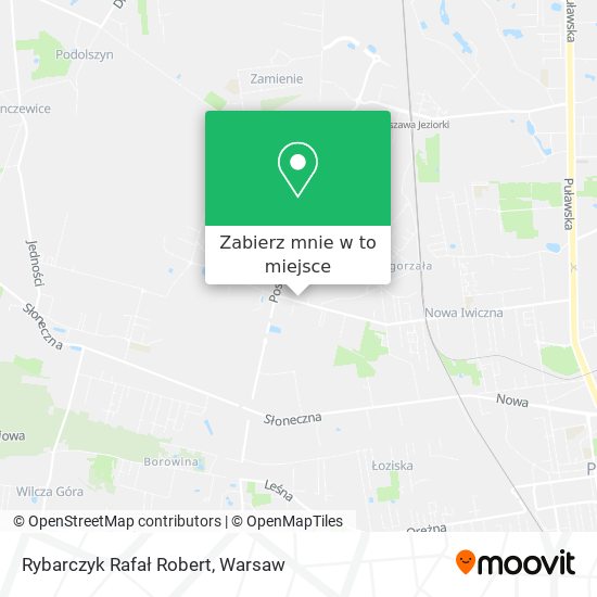 Mapa Rybarczyk Rafał Robert