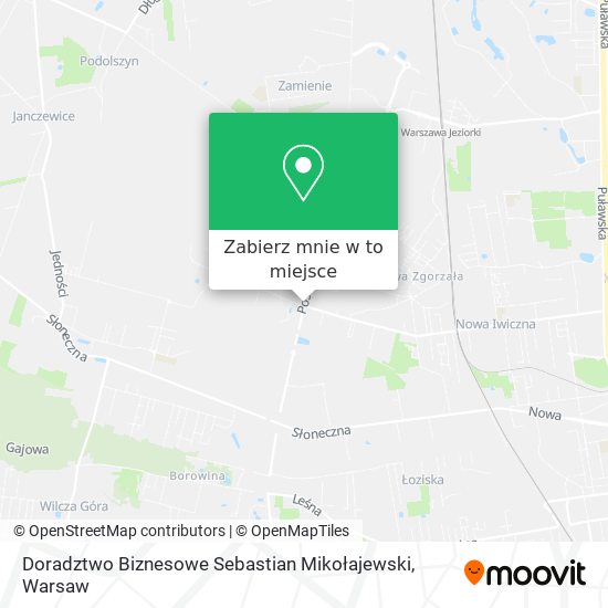 Mapa Doradztwo Biznesowe Sebastian Mikołajewski